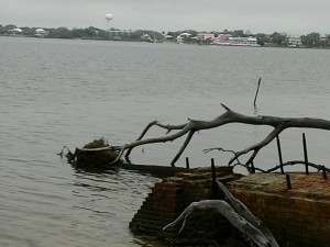 Remains of old pencil factory